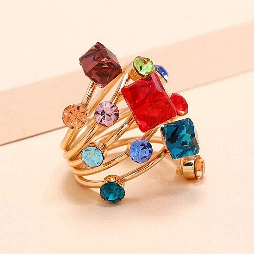 Gemstone Decor Ring.